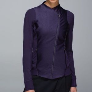 LuluLemon Grape Full Zip Pullover